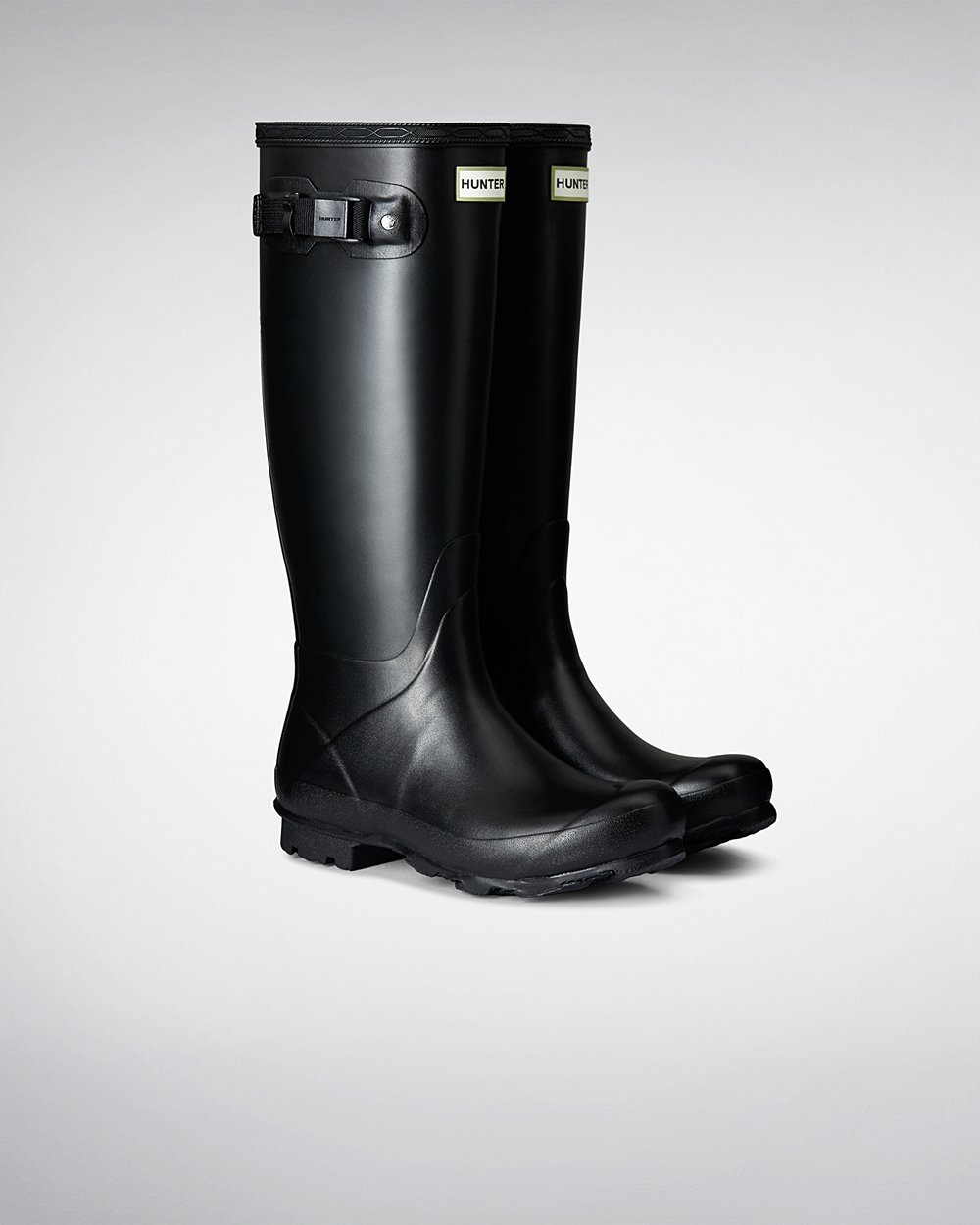 Galochas Altas Hunter Feminina Pretas - Norris Field - 52DWPIFGU
